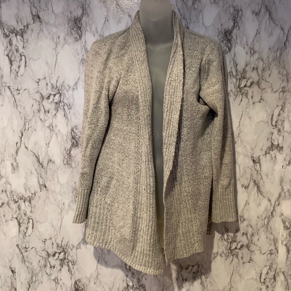 Charlotte Russe Sweaters - Charlotte Russe Grey Open Front Sweater Cardigan